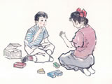 古典儿童玩耍壁纸 (第 33 张)